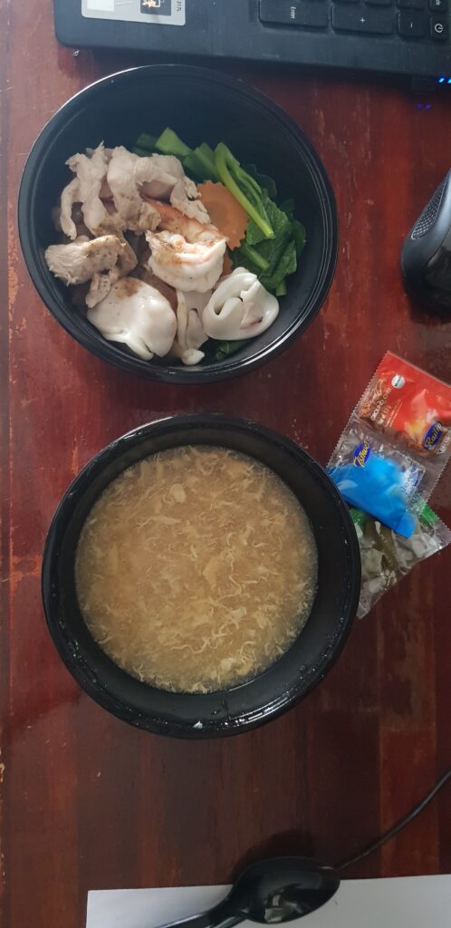 Suppe in der Quarantäne