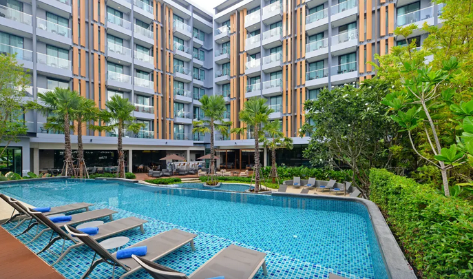 Pattaya - Hotelempfehlungen für zentral Pattaya, Naklua, Jomtien & die Beach Road 5 Pool Amber Hotel Pattaya II