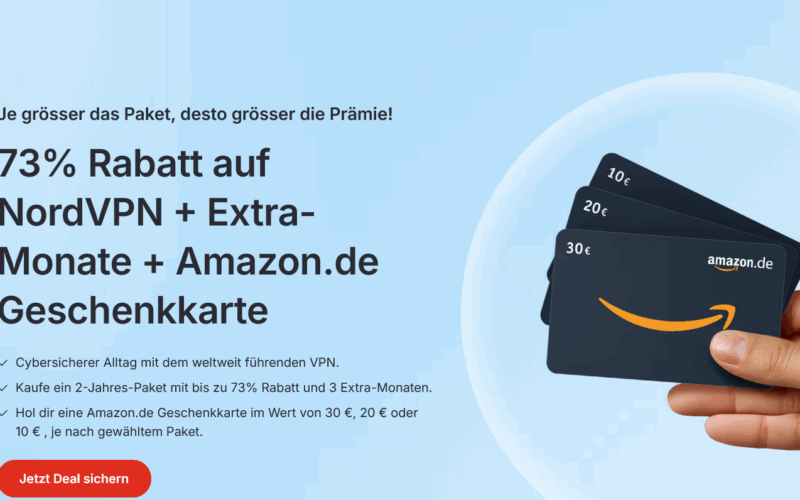 NORD VPN Amazon Deal Screenshot