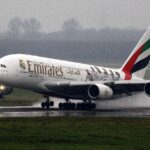 GASTBEITRAG: Unsere Leserin Laura berichtet über Umbuchungen und Änderungen ihrer Emirates Flüge von Deutschland nach Thailand während der Nahostkrise 2 EK 380 beim Start