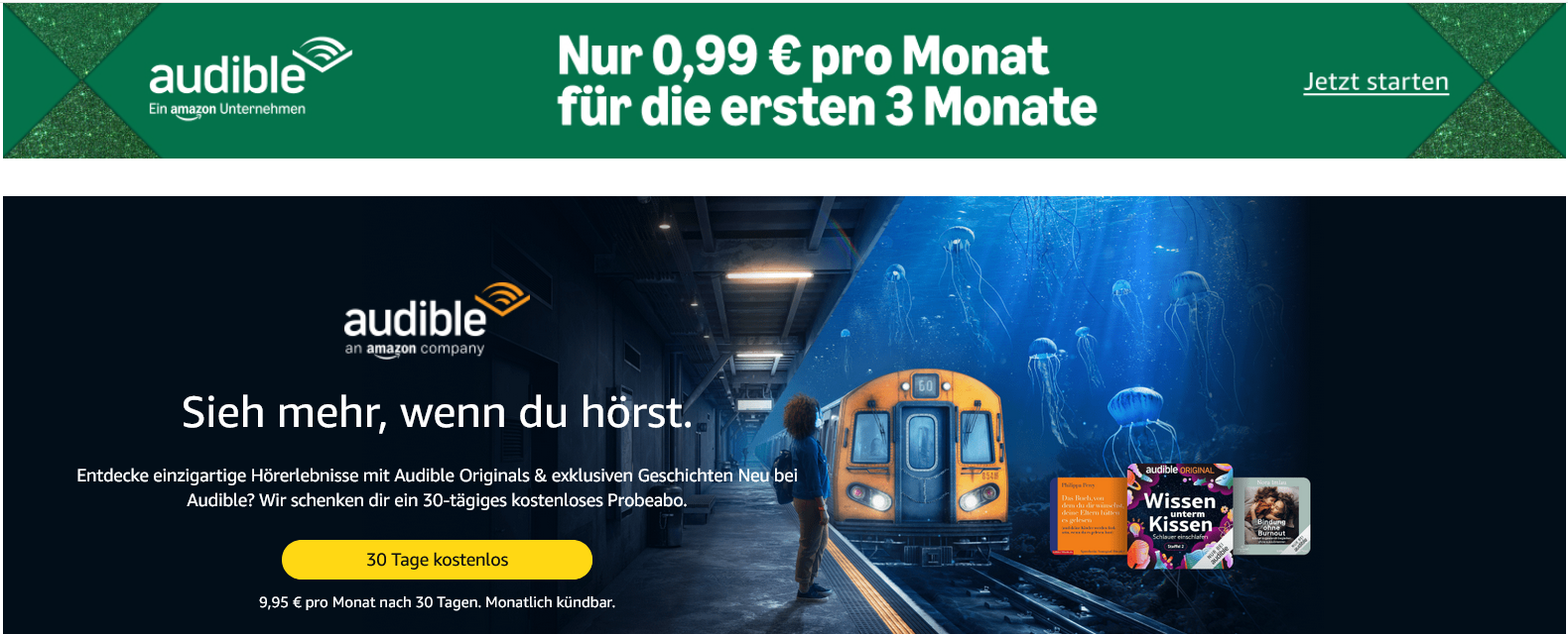 Amazon Audible Gratis