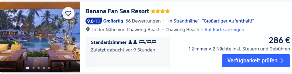 Banana Fan Sea Resort Samui 1