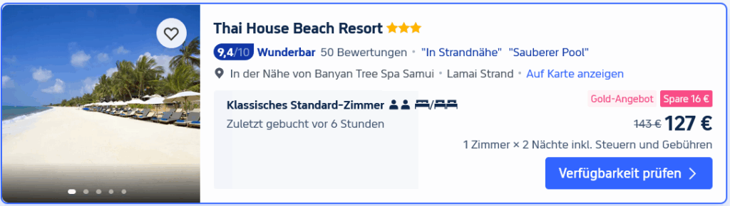 Thai House Beach Resort Samui 1