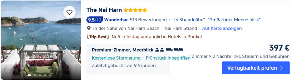 Phuket: Strände & Hotelempfehlungen 7 The Nai Harn Phuket Trip