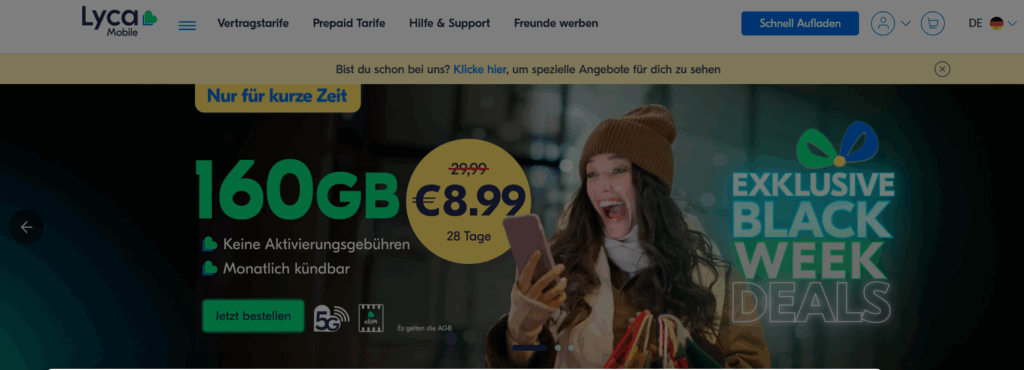 Lyca eSim Black Friday