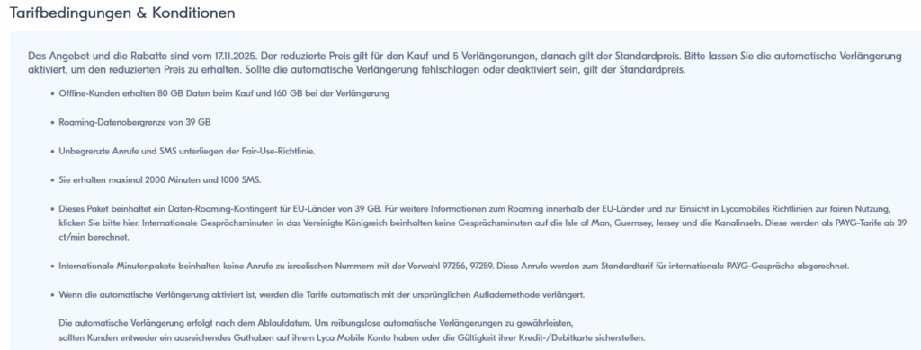 Lyca eSim Black Friday IV