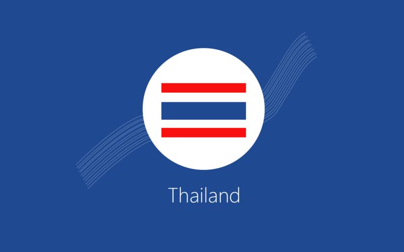 Thailand Flagge