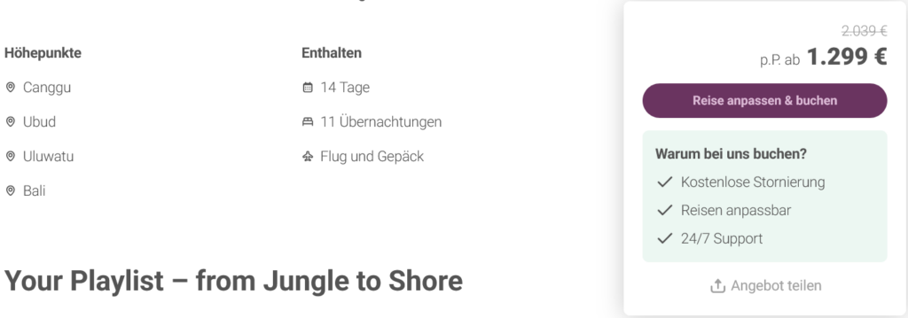 TOP Pauschal-DEAL: 14 Tage exklusive Bali Rundreise - Ubud, Ulawatu und Canggu inkl. Linienflüge ab Deutschland für unter 1300 Euro 3 Bali II