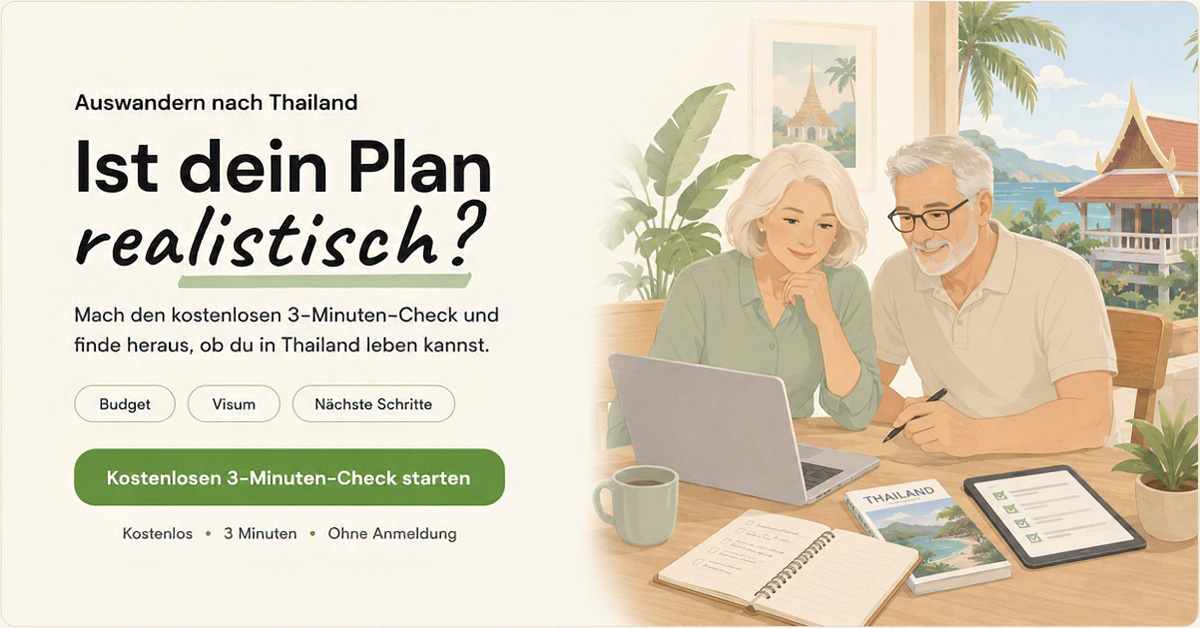 Euer Auswanderungs-Planer für Thailand: Klasse Tool für Eure Auswanderung 2 Thailand Auswandern Check Digistore 24